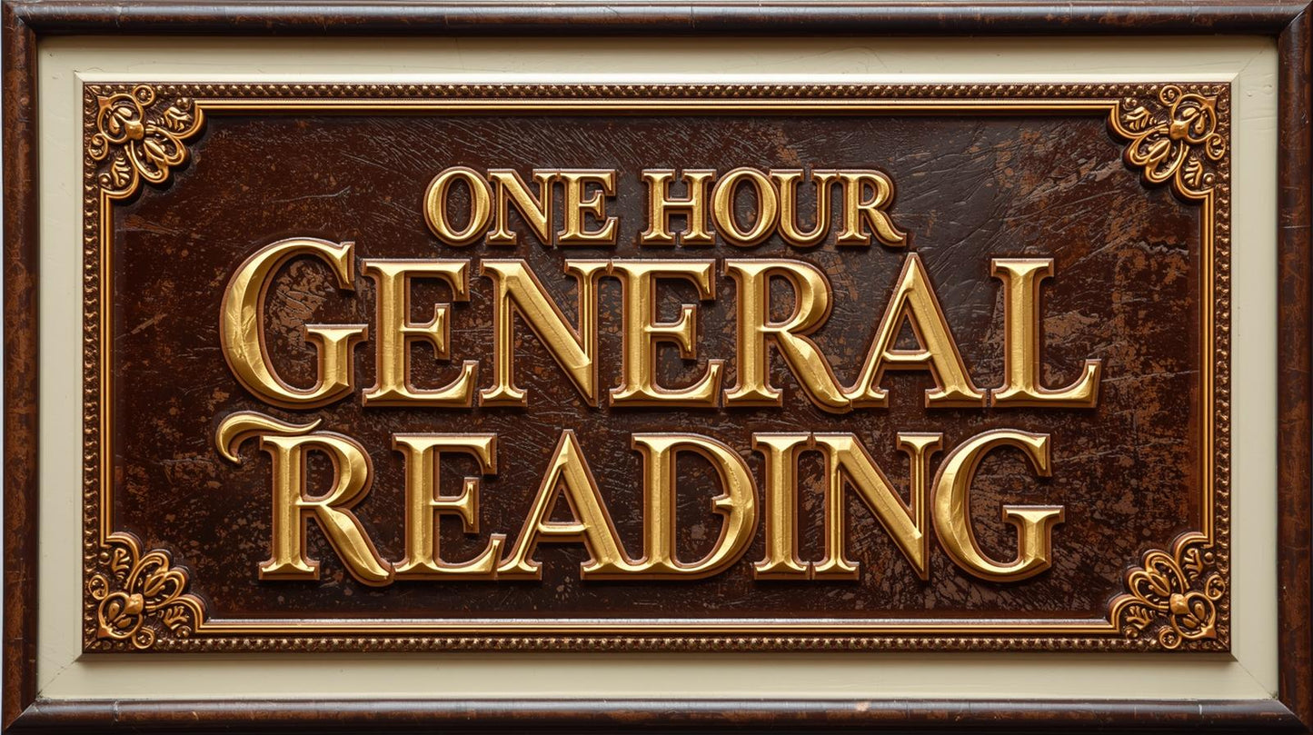 One Hour General Tarot Reading