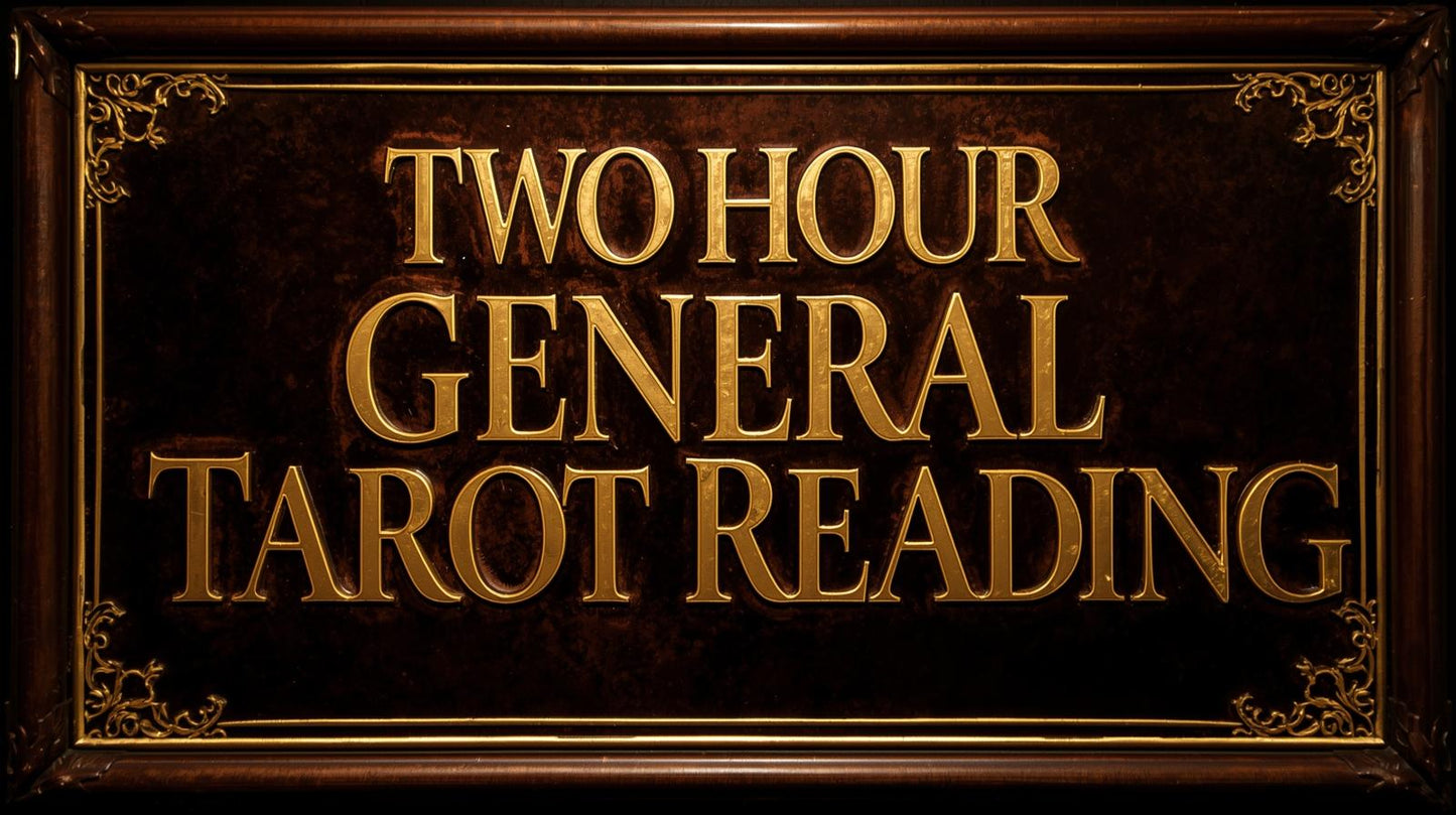 Two Hour General Tarot Reading